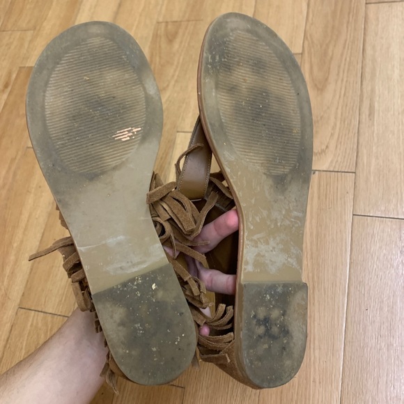 STEVE MADDEN Fringe Sandals - Picture 8 of 10